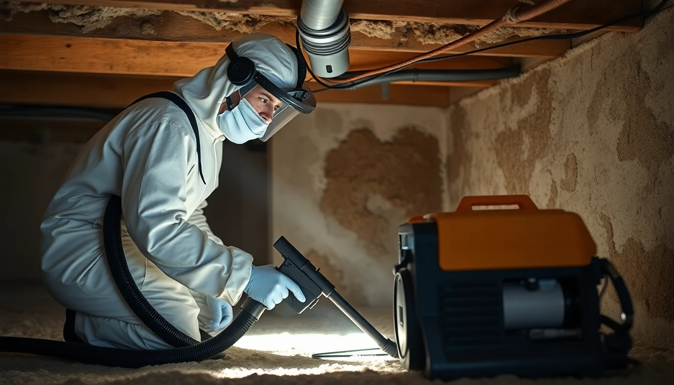 Crawl Space Mold Removal